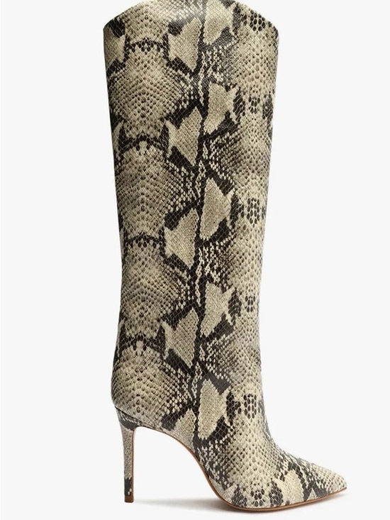 SCHUTZ Shoes - SCHUTZ Maryana Boot in Natural Snake, sz 10